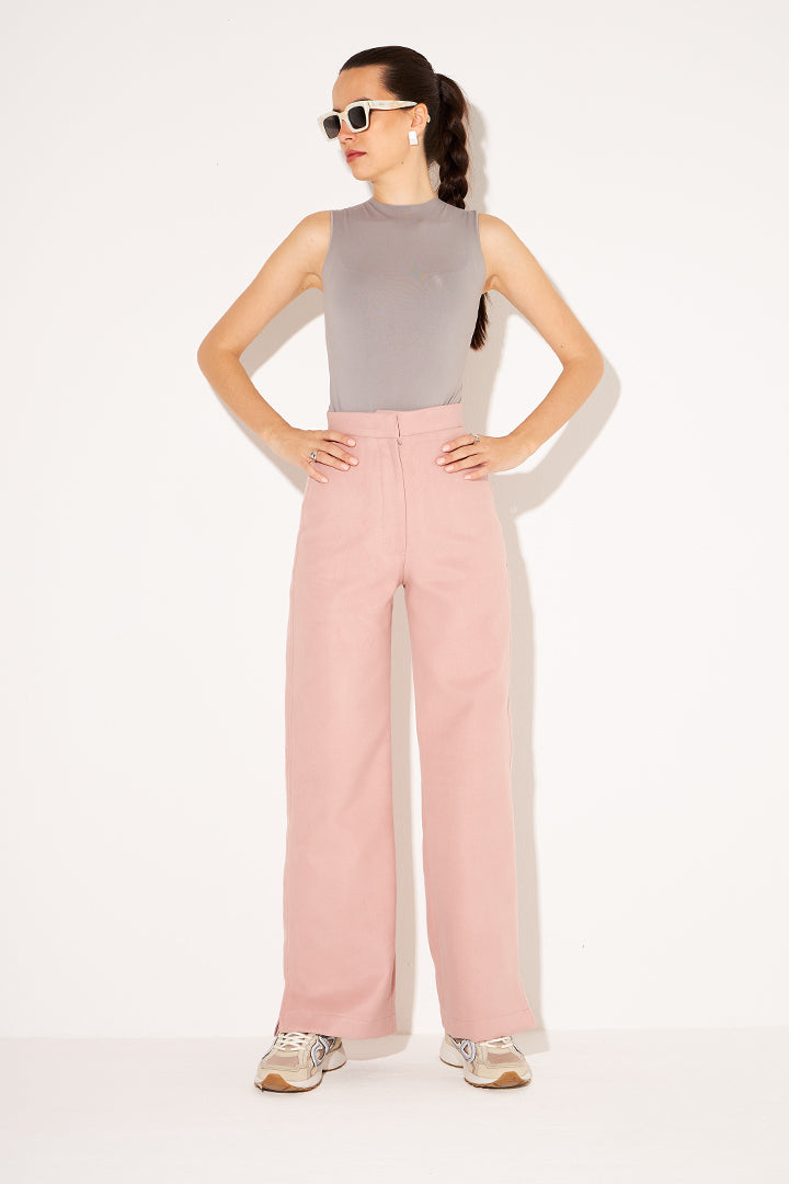 Pink trousers